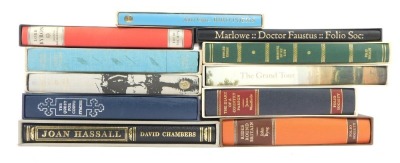 Folio Society. Novels to include Byng (John), Rides around Britain, Woodforde (James). The Diary of a Country Parson, Clare (John). Bird Poems, Chambers (David). Joan Hassell, Richardson (Joanna). Lord Byron, Graves (Robert). Goodbye to all That, Maughan