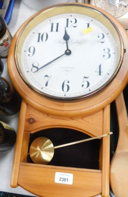 A Knights Gibbon wall clock, white tureen and cover, telephone, wooden aeroplane ornaments, model cars, etc. (a quantity) - 2