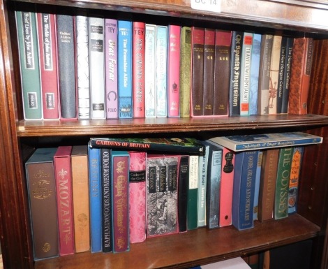 Folio Society. Tolstoy (Leo). Anna Karenina, Mozart, Munthe (Axel). The Story of San Michele, Bestory, Raphael. Of Gods and Men, English Christmas, Catherine the Great, Journal of the Plague of the Year, Cider with Rosie, Ghost Stories, God's Cravers, Aub