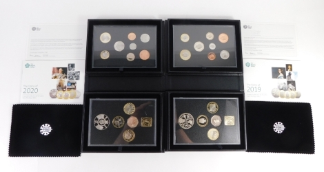 A Royal Mint 2019 proof coin set, Treasures For Life 2020. (2)