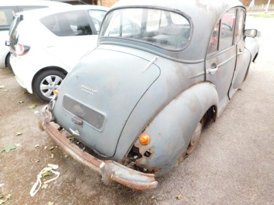 A Morris Minor, registration 175 RMH, petrol, grey, first registered 5th May 1958. - 4