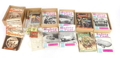 A quantity of magazines, relating to Automobile Speed, Safety Fast and others. (6 boxes)