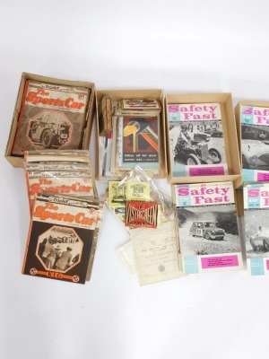 A quantity of magazines, relating to Automobile Speed, Safety Fast and others. (6 boxes) - 2