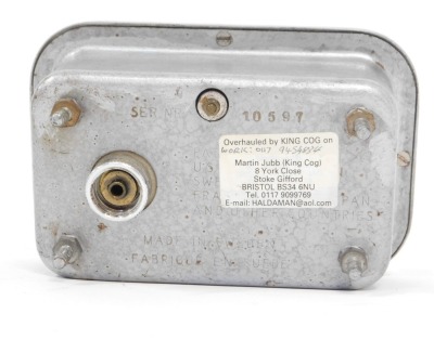 A Halda Speedpilot timer, serial no. 10597. - 3