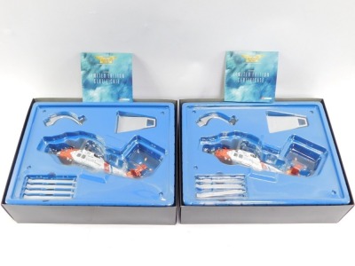 Two Aviation Archive models, scale 1:72, comprising two US Modern Warfare Sikorsky HH - 60 Jayhawk, boxed. (2) - 2