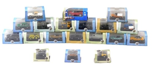 Oxford vehicles, 1:76 scale, to include the Oxford Commercials, Oxford Automobile Company, and Oxford Military, each in presentation case. (19)