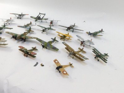 A group of kit built aircraft. (1 tray) - 3