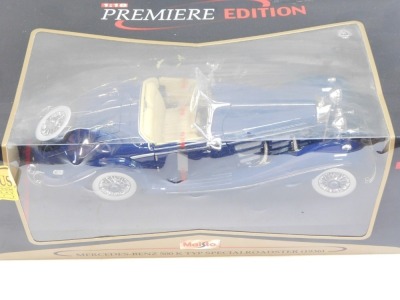 A Premier Edition Maisto Mercedes Benz 500K TYP Special Roadster 1936, 1:18 scale. - 2