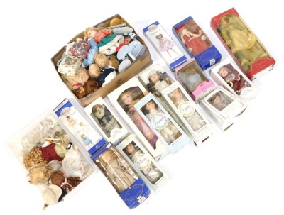 Collector's dolls, mainly from The Philippe Cambon Collection, Regency Fine Art and Vanity Fair, together with various stands and loose dolls, some boxed. (a large quantity)