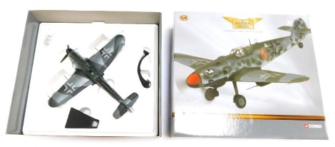 An Aviation Archive Messerschmitt BF109G - Red 6, 1:32 scale model, boxed.