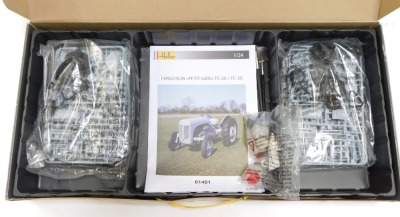 A Heller La Legende Ferguson Le Petit Gris 1:24 scale kit model, 256 pieces, boxed. (lacking book) - 2