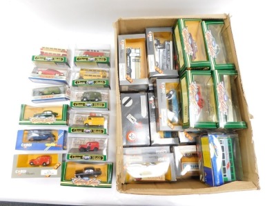 Corgi Classic Cars diecast models, buses, police cars and others, boxed. (1 box) - 3