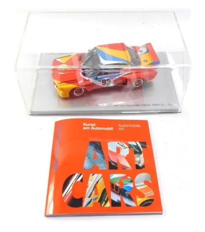 A Kunst Automobile Art BMW Art Car Museum Edition, boxed.