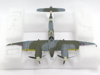 A kit built model aircraft, marked HEOF. - 2