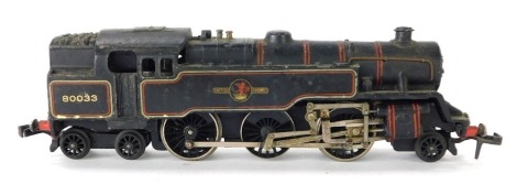A Hornby Dublo HO/OO gauge 4MT BR tank locomotive, 2218, 2-6-4, two rail, boxed.