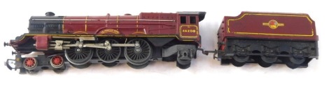 A Tri-ang The Princess Royal locomotive and tender, in red livery, 46200.