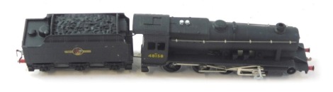 A Hornby Dublo LT25 L.M.R 8F freight locomotive and tender, 2-5-0, 31025, boxed.