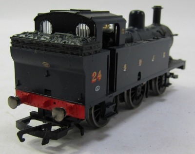 A Hornby British Rail class 24 locomotive, SDJR, 24 in blue livery. - 3