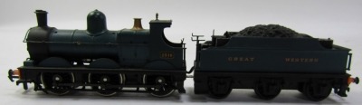 A Mainland GWR Deans Goods locomotive and tender, in green GWR livery, 0-6-0, 2516. - 4