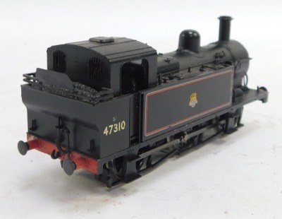 A Bachmann Branchline 33-22 6U class 3F Fowler Jinty locomotive, 0-6-0, 7310, in black livery. - 2