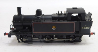 A Bachmann Branchline 33-22 6U class 3F Fowler Jinty locomotive, 0-6-0, 7310, in black livery. - 4