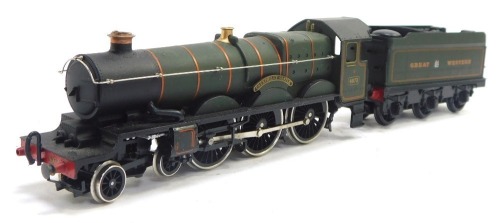 An Airfix OO gauge GWR class Filleigh Castle locomotive and tender, 4-6-0, 4073.