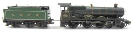 A Bachmann Branchline OO gauge Guildhall locomotive and tender, BR class DCC fitted, 4-6-0, 5927.