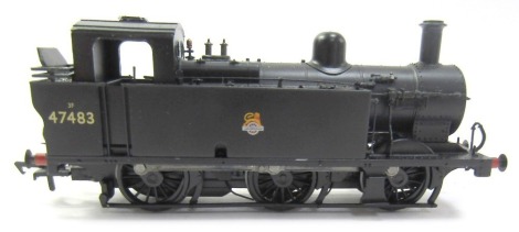 A Bachmann Branchline LMS 3F Jinty class locomotive, 47483.