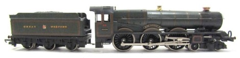 A Lima OO gauge King George V locomotive and tender, GWR 6000 class, green livery, ;-6-0, 6000.