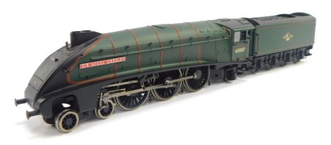 A Bachmann OO gauge Sir Nigel Gresley locomotive and tender, LNER class .A4, 4-6-2, 6000