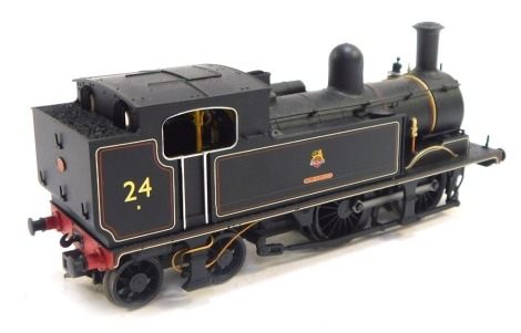 An O gauge British Rail class 24 locomotive.