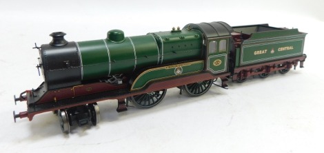 A Bachmann Branchline OO gauge Butler Henderson locomotive and tender, in green livery, 4-4-0, 506.