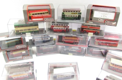 A group of Corgi Original Omnibus diecast buses, in presentation boxes. - 2