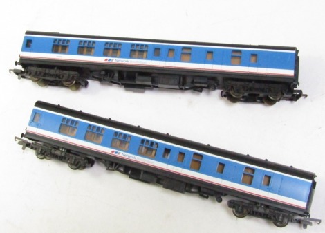 Two Lima OO guage carriages, Network Southeast, 35193.