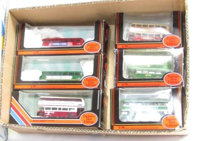 Exclusive First Editions diecast buses, 1:76 scale, boxed. (1 box) - 2