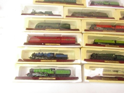 A collection of model locomotives, to include City of Truro, A4 Mallard Class, Schools Class 220, Pacific Chapelon Nord and others, all boxed. (a quantity) - 3