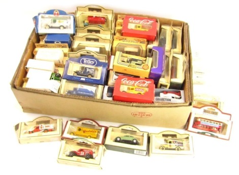 Lledo Days Gone diecast vehicles, advertising trucks, etc., boxed. (1 box)