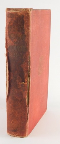 A Kelly's directory of Lincolnshire 1896.