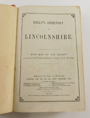 A Kelly's directory of Lincolnshire 1896. - 3