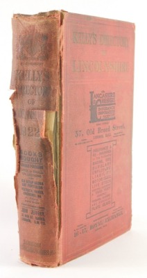 A Kelly's directory of Lincolnshire 1922.