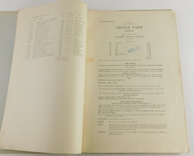 A 1957 Henry Spencer's sale catalogue, Outlying Portions of The Hainton Estate, sold Tuesday 23rd July 1957. - 3