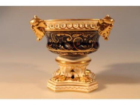 An early 19thC Bloor Derby small vase