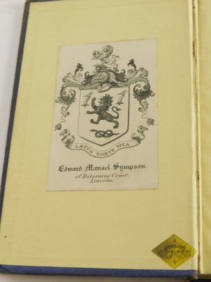 Brogden J. Ellett), PROVINCIAL WORDS AND EXPRESSIONS CURRENT IN LINCOLNSHIRE, publisher's cloth, 1866, Good (Jabez) LINCOLNSHIRE GLOSSARY, publisher's wrappers, 1900 (2) - 7