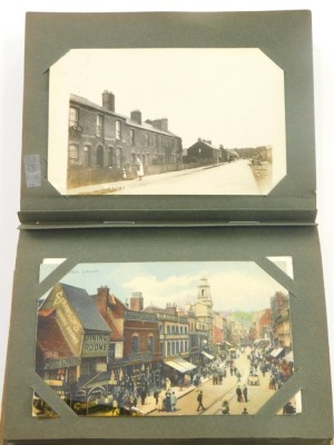 Various Lincoln related postcards, photographs and magazine clippings, pertaining to Lincoln, 19thC. (one album) - 4