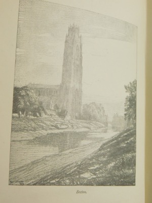 Rownsley (Willingham Franklin). Highways and Byways in Lincolnshire, Macmillan & Co Ltd London publishing 1914, in blue gilt stencil boards. - 3