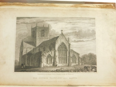 Oldfield (Edmund) A TOPOGRAPHICAL ACCOUNT OF WAINFLEET... engraved plates, later half calf, large 8vo, 1829. - 4