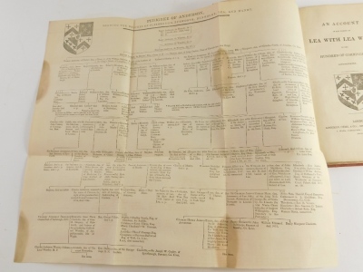 [Stark (Adam)] AN ACCOUNT OF THE PARISH OF LEA WITH LEA WOOD, folding pedigree, publisher's calf-backed boards, 8vo, 1841. - 3