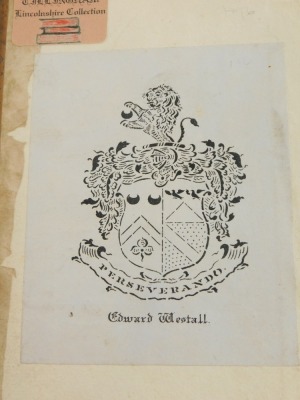 [Anon] Lincoln.- AN HISTORICAL ACCOUNT OF THE ANTIQUITES IN THE CATHEDRAL CHURCH OF ST MARY, LINCOLN contemporary straight-grained morocco, ruled in gilt, rebacked, 8vo, W. Wood, Lincoln, [1771]. - 3