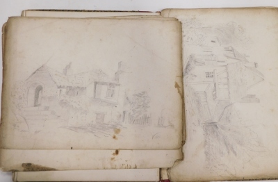 Manuscripts.- Lincolnshire.- a group of 8 manuscripts relating to Lincolnshire, including a poor law receipt book, a grammar school exercise book, some conveyances and a pedigree. (8) - 5