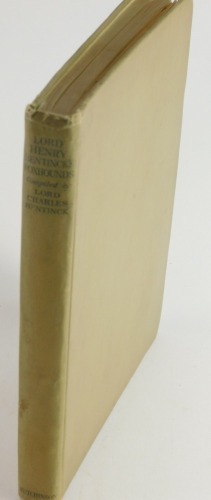 Lincolnshire.- Fox Hunting.- Bentinck (Charles, Lord) LORD HENRY BENTINCK'S FOXHOUNDS, n.d. [c.1840]; and 3 other booklets relating to the Southwold, Burton and Blankney. (4)